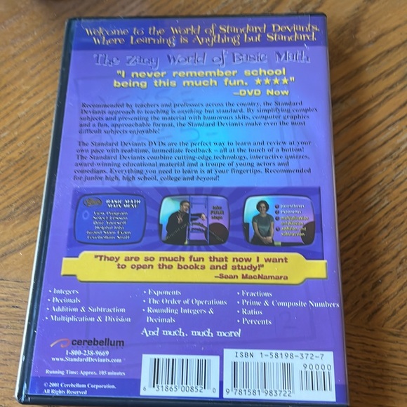 Math Mania! Learning Basic Math DVD - Picture 2 of 5